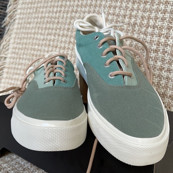 Converse Skid Grip OX Oil Green/Malachite Green MEN`S - Picture 8 of 16